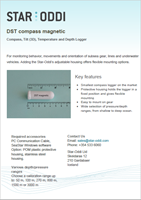 DST compass magnetic Data Sheet